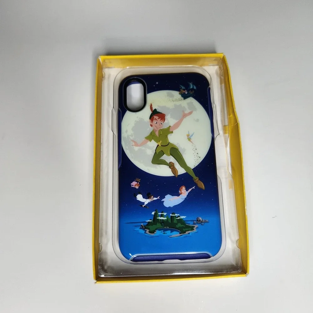 Disney Parks OtterBox Peter Pan Glow in the Dark Case iPhone X Xs Symmetry Blue